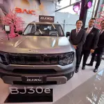 BAIC una de las marcas automotrices líderes de China, anuncia su llegada a Guatemala con el respaldo de SikaMotors.  ,Foto Alex Meoño