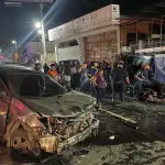 La colisión ocurrió en el área de Chimaltenango durante la madrugada. ,Bomberos Municipales Departamentales. 