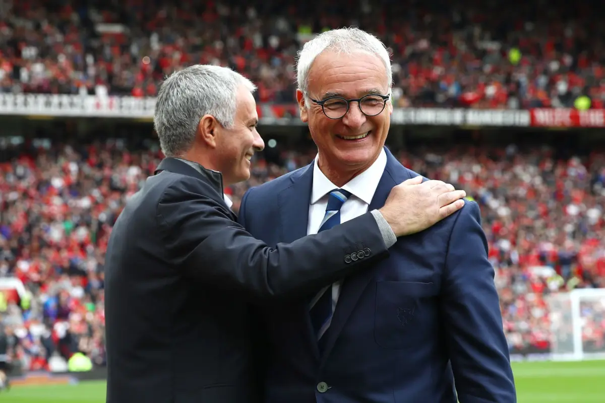 Mourinho coloca a Claudio Ranieri como mejor técnico en la historia de la Premier League - Redes Sociales