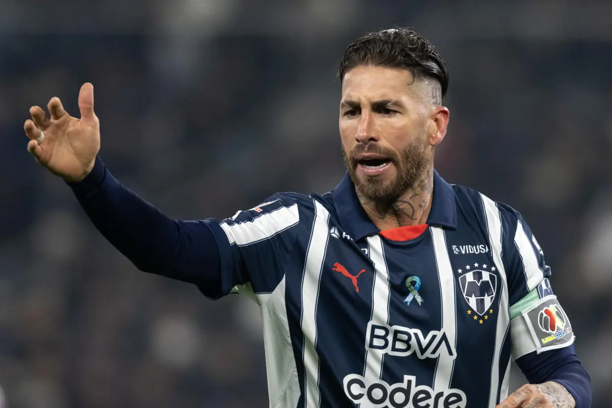 Sergio Ramos hizo su debut oficial con Monterrey - EFE