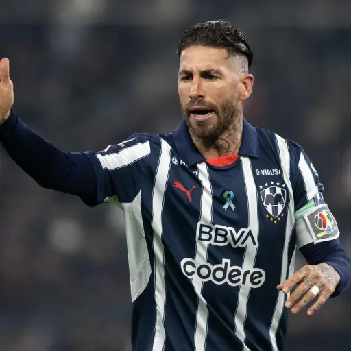 Sergio Ramos hizo su debut oficial con Monterrey - EFE