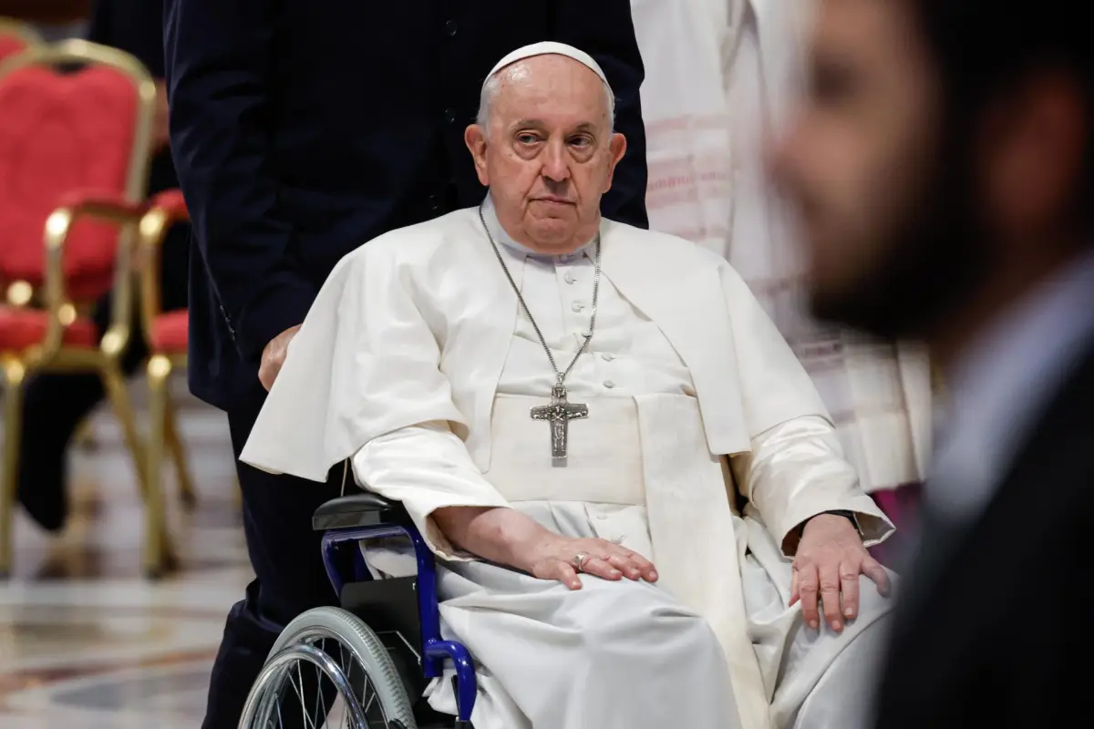 El papa Francisco lleva dos semanas hospitalizado por presentar neumonía bilateral., EFE