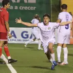 Celebración de Edy Palencia ante Malacateco - Alex Meoño