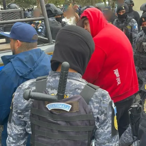 Los reos fueron trasladados en el marco de un operativo a cargo de la PNC y el Sistema Penitenciario. ,PNC