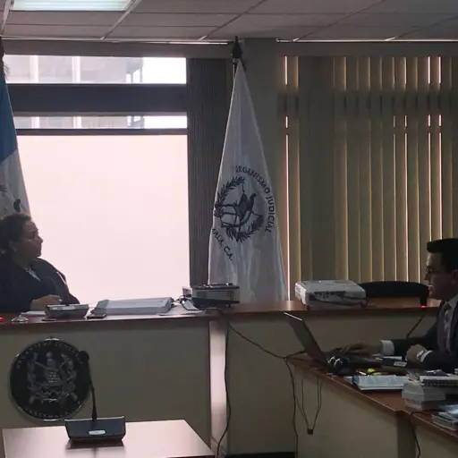 Jueza titular del Juzgado de Mayor Riesgo C Silvia de León. ,Foto Archivo