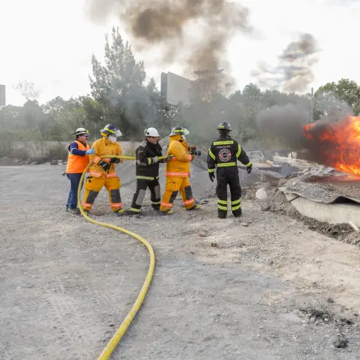 Realizan simulacro de emergencia en el Aeropuerto Internacional La Aurora.  ,Foto DGAC