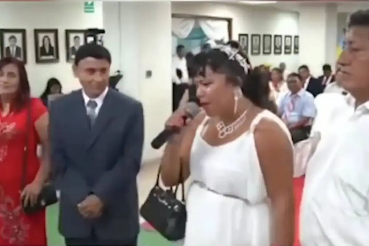 Novia de la frase viral "No acepto" protagoniza nueva polémica., Captura de pantalla video X.