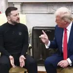 Volodimir Zelenski y Donald Trump en la Casa Blanca ,EFE