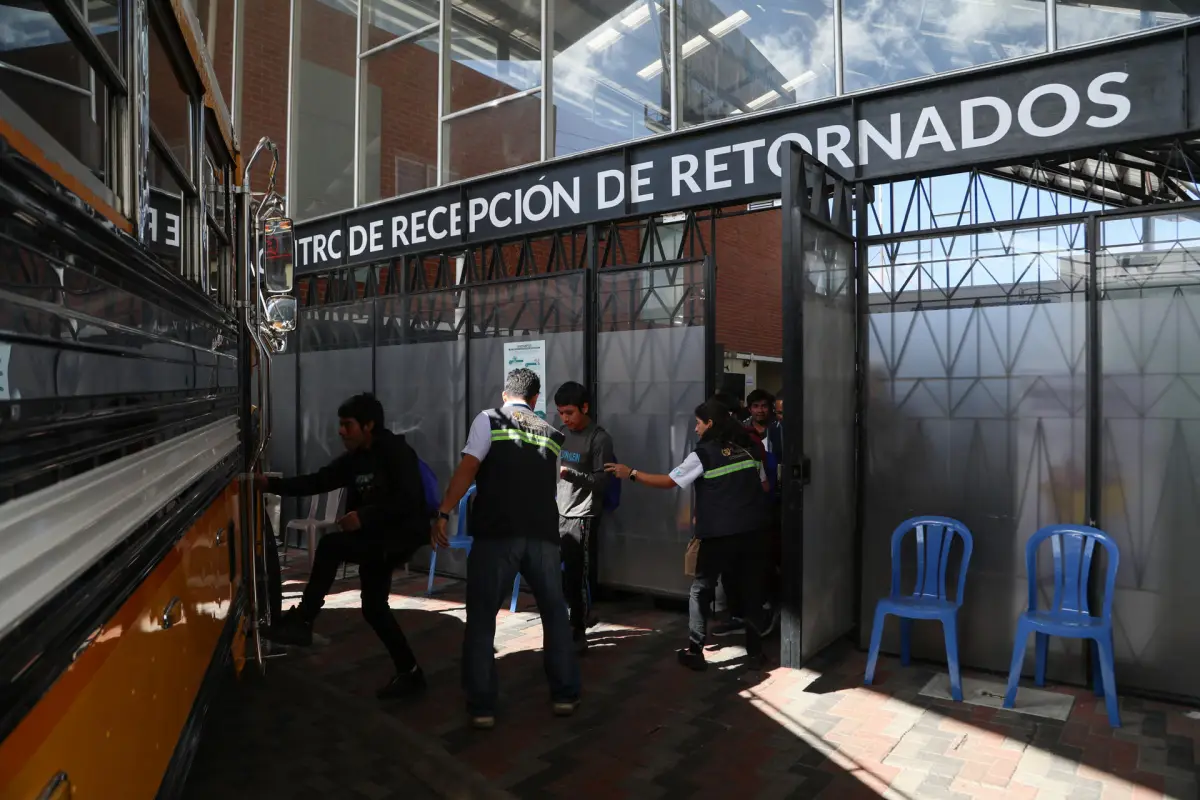 Centro de Recepción de Migrantes Retornados en Guatemala