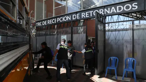 Centro de Recepción de Migrantes Retornados en Guatemala