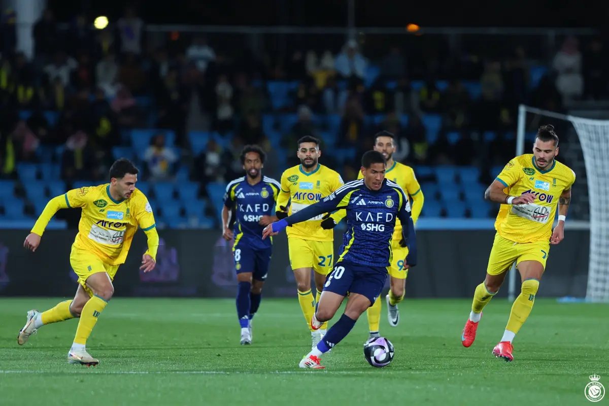 Al Nassr de Cristiano Ronaldo cayó en la liga saudí 