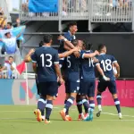 Celebración de Guatemala ante Honduras - FEDEFUT