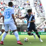 Olger Escobar anotó su primer gol con la Selección Nacional de Guatemala - FEDEFUT