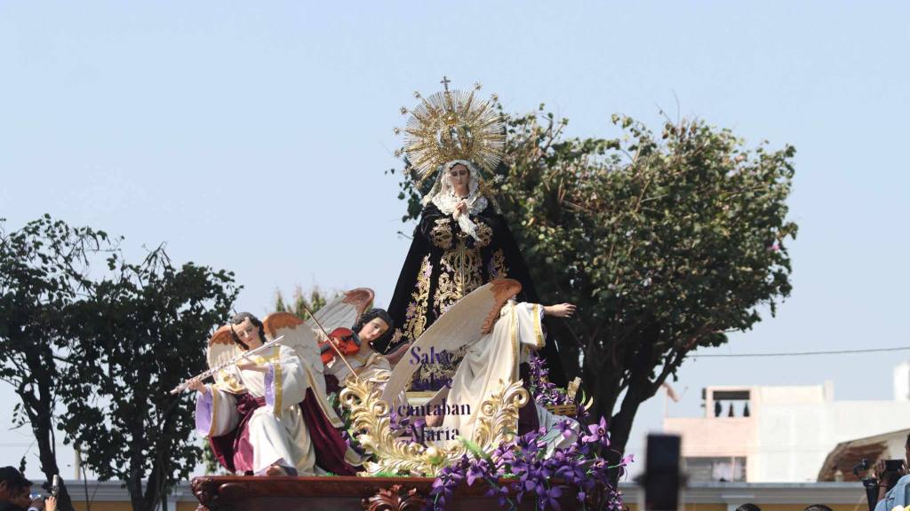 Alegoría invita a cantar alabanzas para María Santísima de la Soledad, Reina de la Humanidad | Álex Meoño