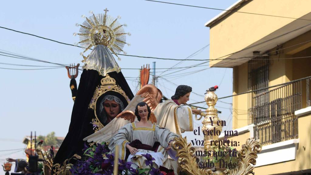 Alegoría invita a cantar alabanzas para María Santísima de la Soledad, Reina de la Humanidad | Álex Meoño