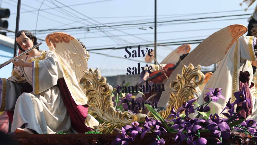 Alegoría invita a cantar alabanzas para María Santísima de la Soledad, Reina de la Humanidad | Álex Meoño