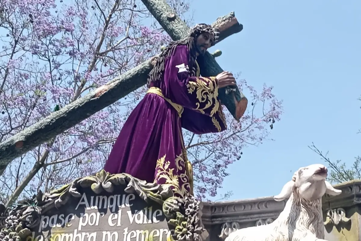 Jesús Nazareno de Santa Inés del Monte Pulciano hizo un recorrido de 11 horas durante el segundo Domingo de Cuaresma 2025., Juan Carlos Chanta