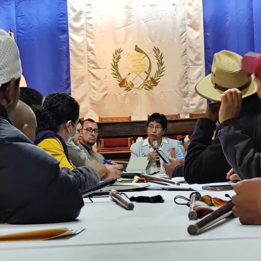 Reunión por falta de energía en Quetzaltenango