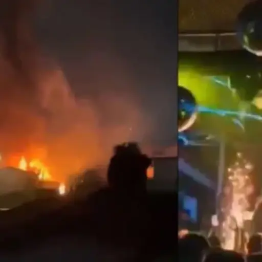 Incendio Macedonia del Norte  ,Redes sociales