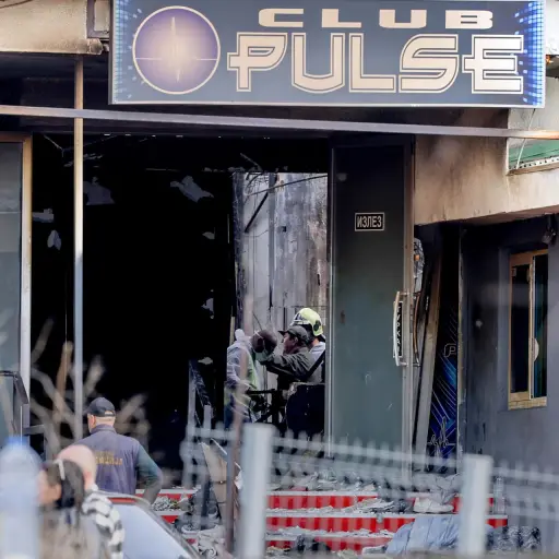 Mortal incendio en club Pulse, en Macedonia ,EFE