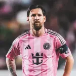 Lionel Messi en el estadio Nacional de Kingston, Jamaica 