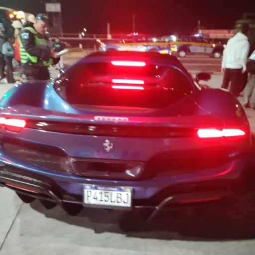 Departamento de Tránsito tras carreras clandestinas en Quetzaltenango. ,Foto PNC