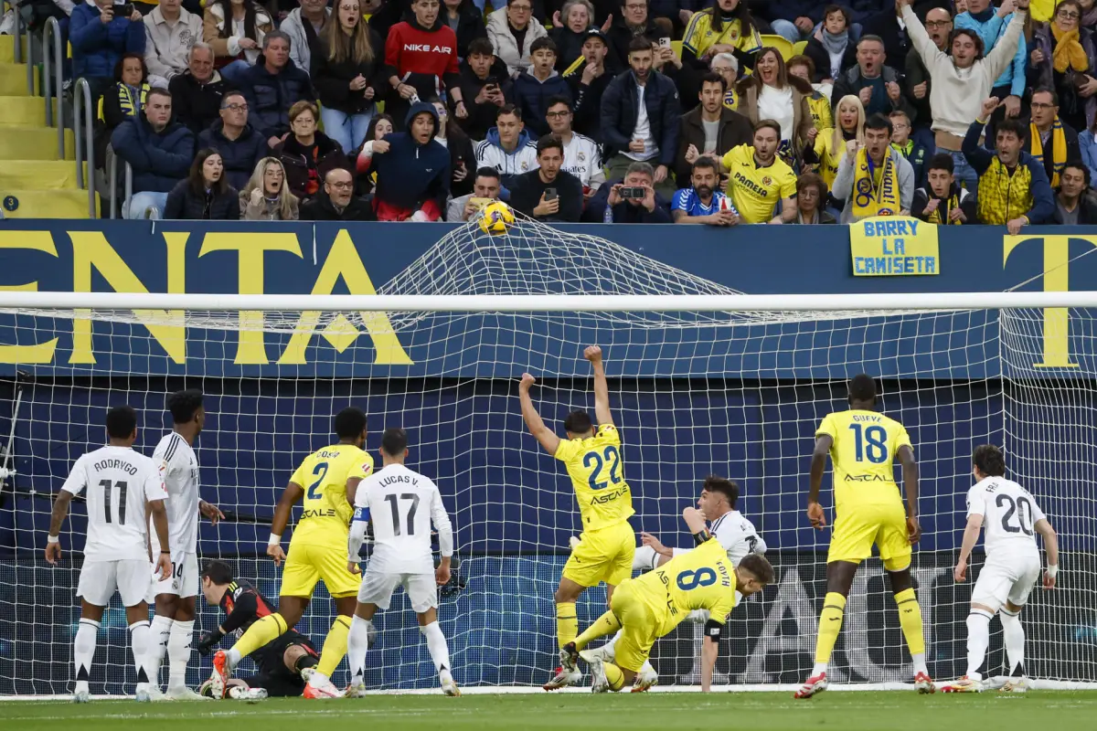 Partido entre Real Madrid y Villarreal por la jornada 28 de La Liga - EFE