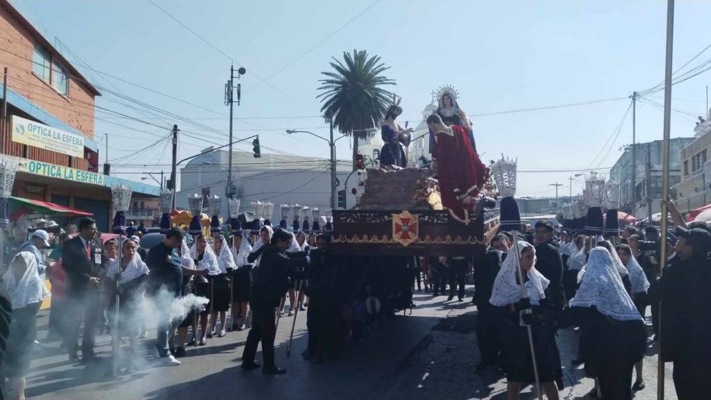 Fieles viven de cerca los sufrimientos de la Virgen María | Álex Meoño