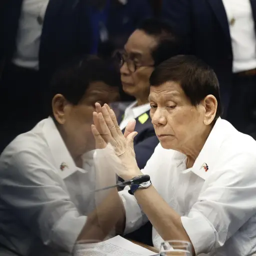 Rodrigo Duterte, expresidente de Filipinas, detenido en Manila ,EFE