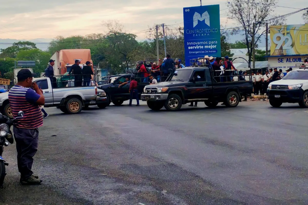ManifestaciÃ³n en Mayuelas, Zacapa., Medios locales