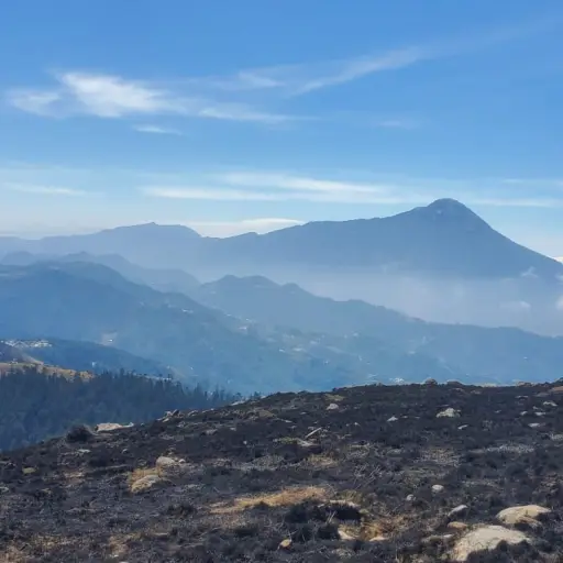 Incendios forestales en Guatemala. ,Foto Conred