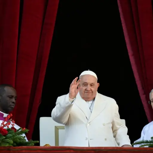 El pontífice argentino, de 88 años de edad, permanece ingresado en el hospital Gemelli de Roma desde el pasado 14 de febrero. ,Foto EFE