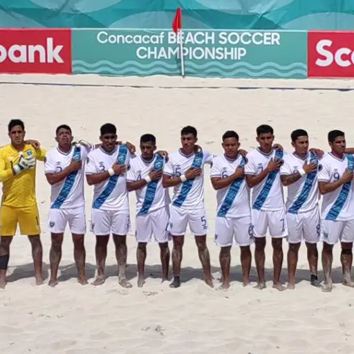 Selección de Guatemala de futplaya vence a Costa Rica en cierre de grupo 