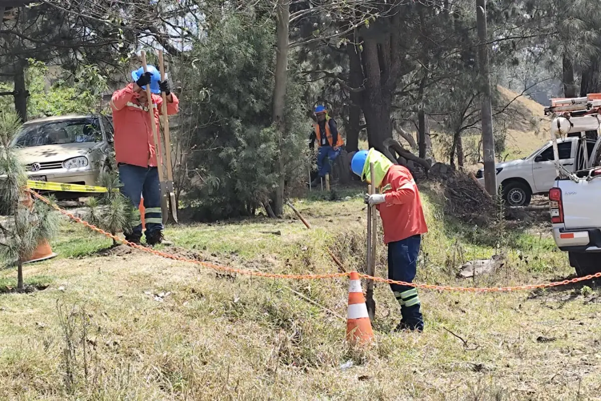 La empresa energuate llevó a cabo una visita de campo en Quetzaltenango., W. Colloy/Emisoras Unidas Departamentales