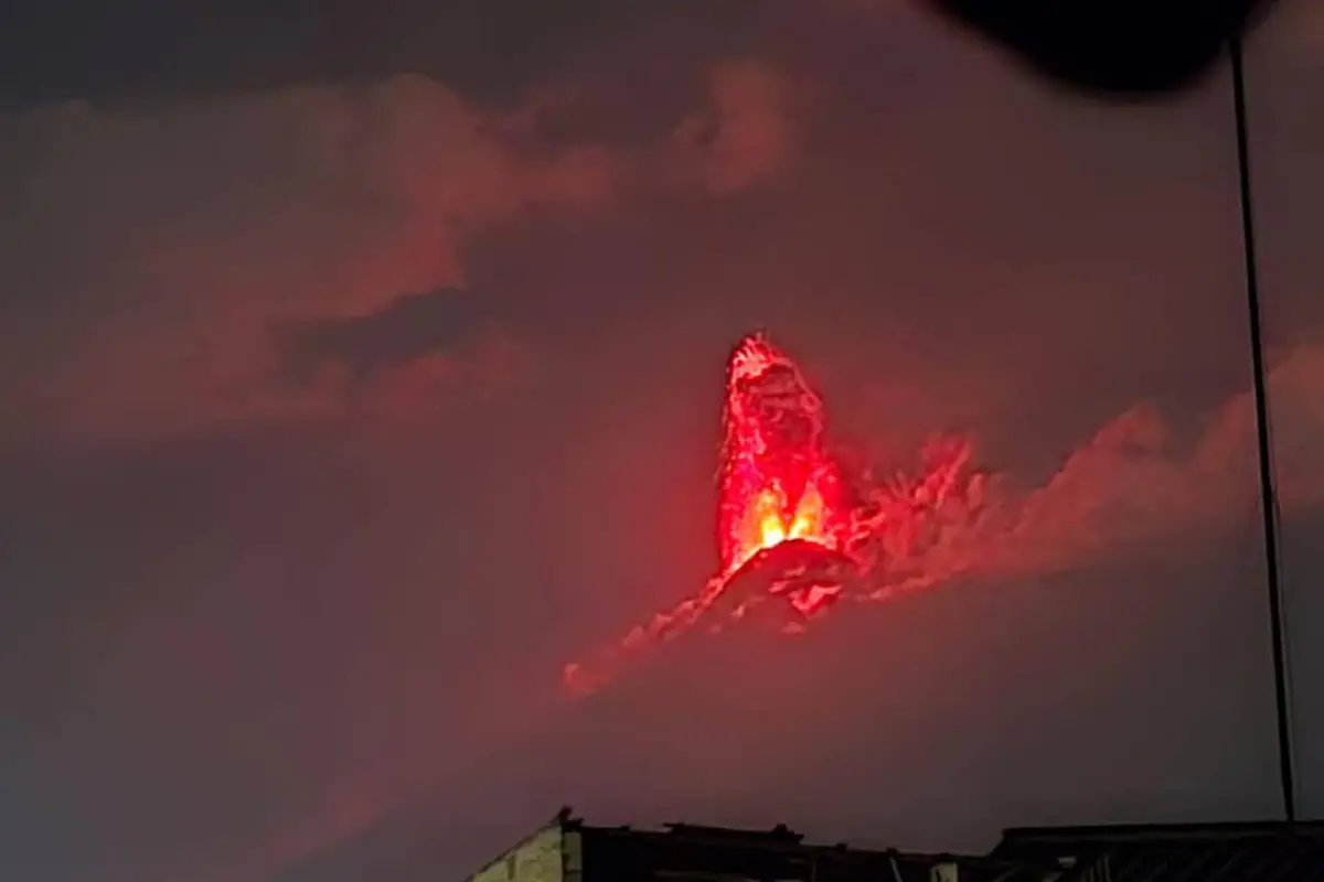 Erupción del volcán de Fuego, Conred