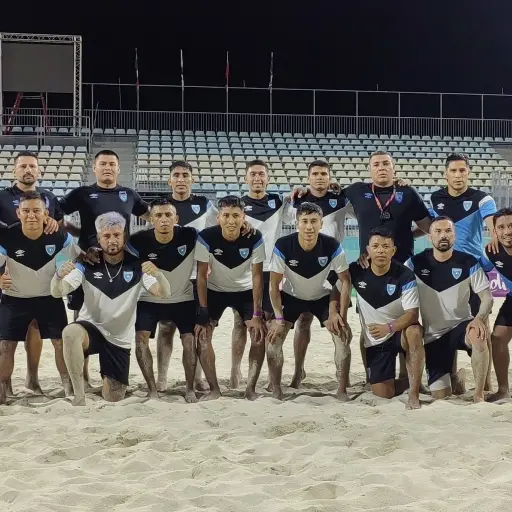 La Selección de Guatemala debuta este martes en el  Premundial de Futplaya 2025