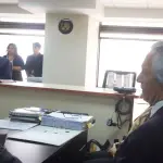 El juez Erick García durante una audiencia sobre la situación de Zamora. ,Omar Solís/Emisoras Unidas