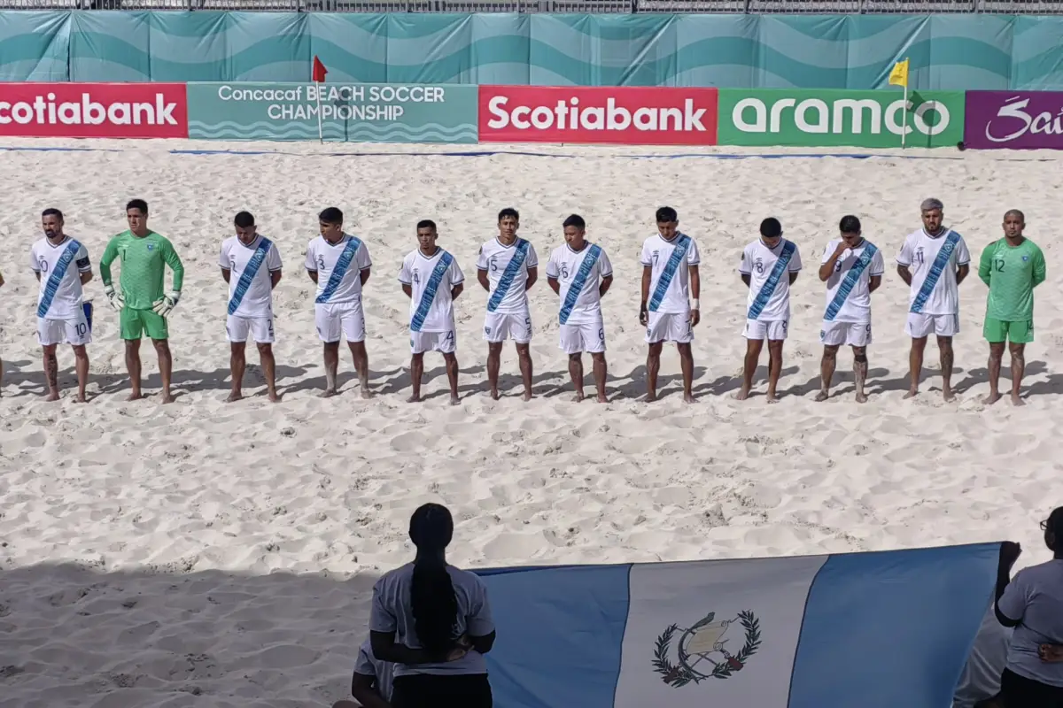 Selección Nacional de Guatemala de futplaya venció a México en Premundial de Concacaf 2025 