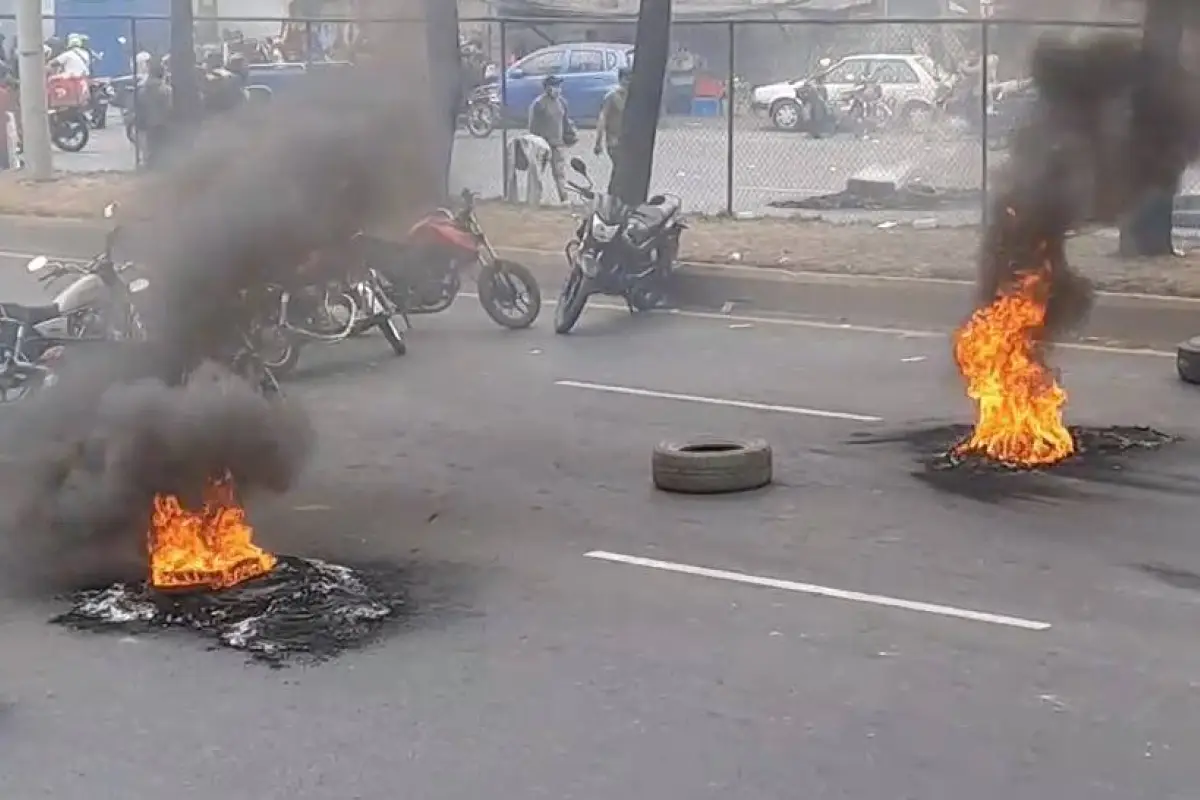 manifestaciones en rechazo al seguro obligatorio