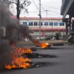 manifestaciones y bloqueos contra seguro obligatorio