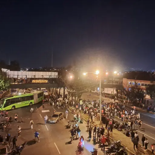 El seguro obligatorio provocó más de 20 bloques en la capital de Guatemala.  ,Foto Omar Solís