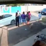 Atropellan a familia en México ,Captura de pantalla video X.