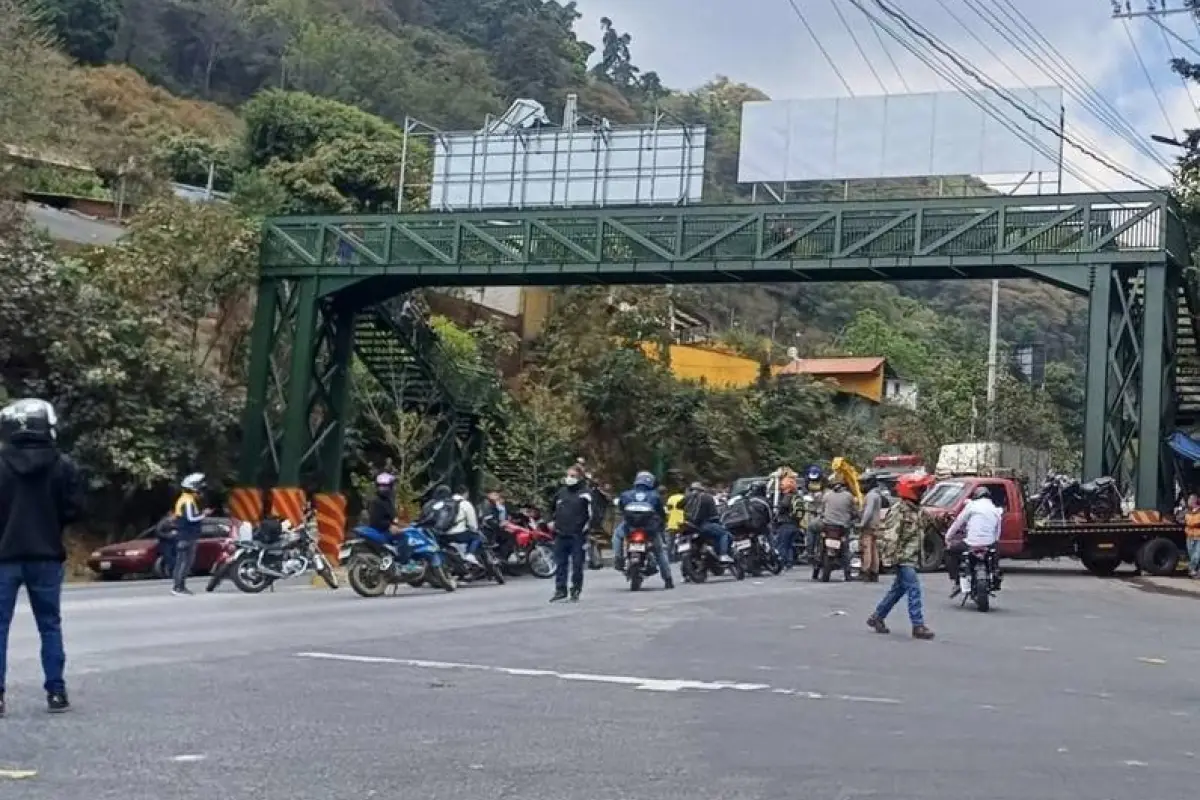 manifestaciones y bloqueos contra seguro obligatorio