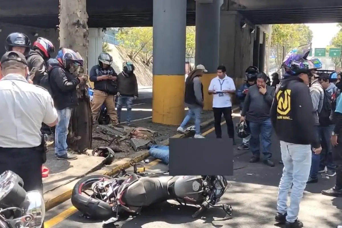 Motorista muere tras accidente en bulevar Liberación