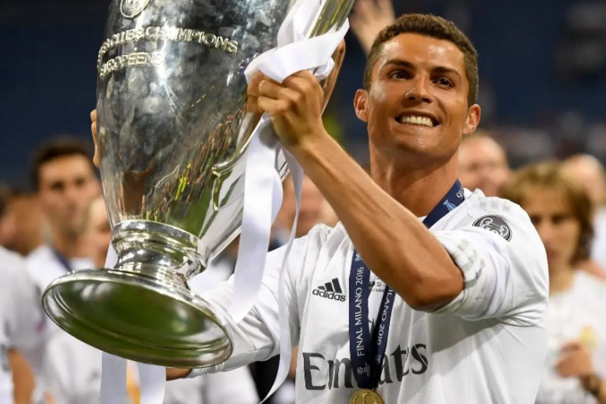 Cristiano Ronaldo, múltiple campeón europeo con Real Madrid 