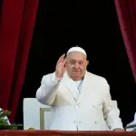 Papa Francisco saluda en El Vaticano ,Red social X