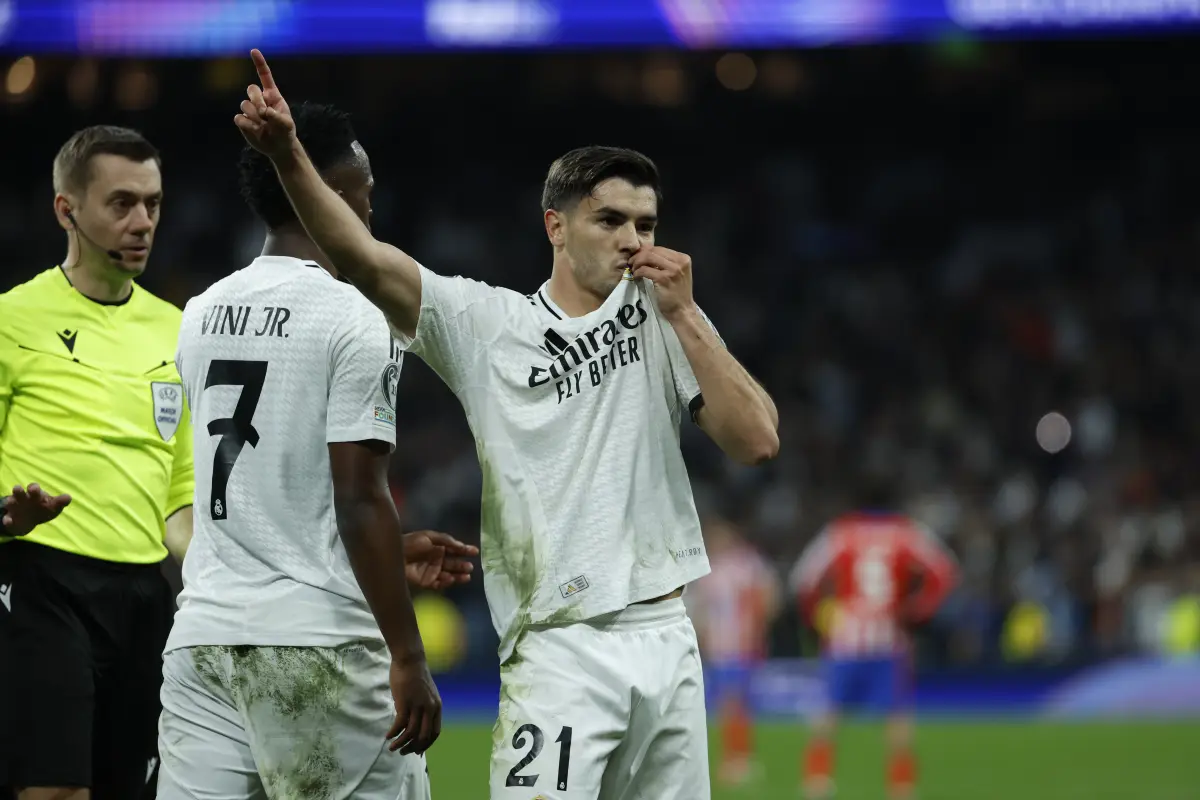 Brahim Díaz hizo un golazo con el cual Real Madrid venció a Atlético Madrid 