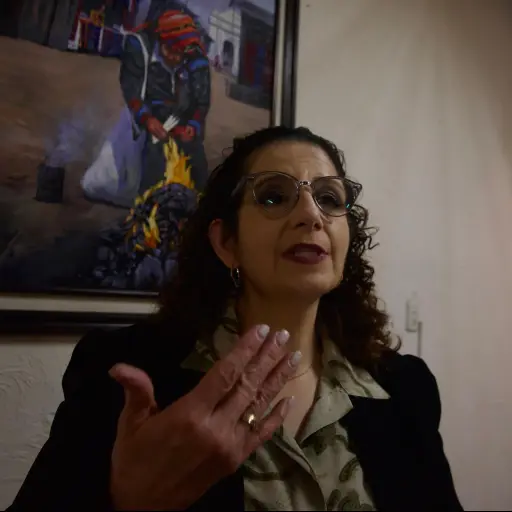 Karina Arriaza, de la Subdirección de Programa de Atención, movilización en incidencia por la niñez y adolescencia y del Grupo Articulador. ,Omar Solís/Emisoras Unidas