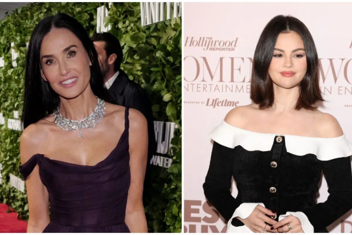 Demi Moore y Selena Gomez, Instagram