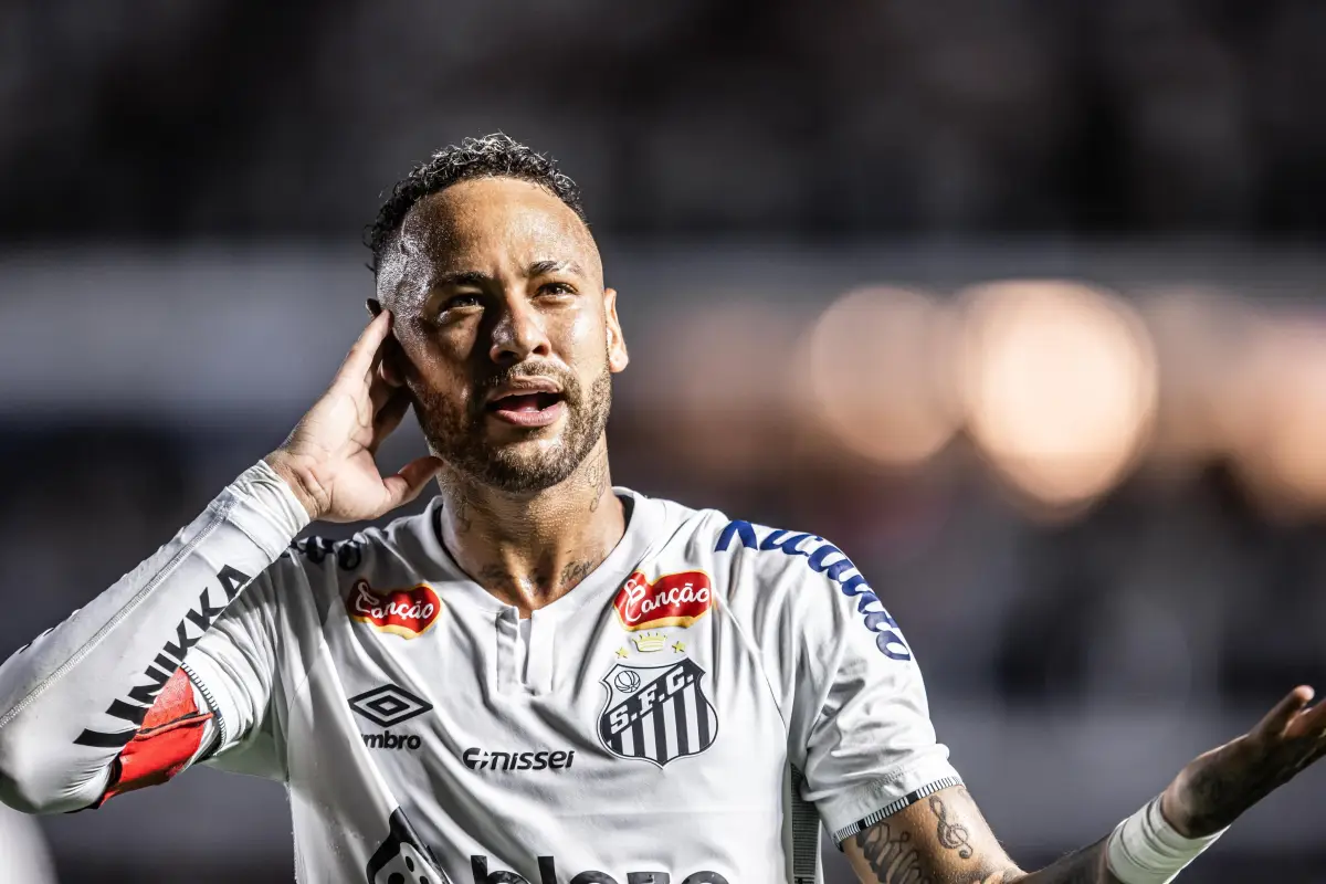 Neymar brilla en el triunfo del Santos con un gol de tiro libre - Santos FC